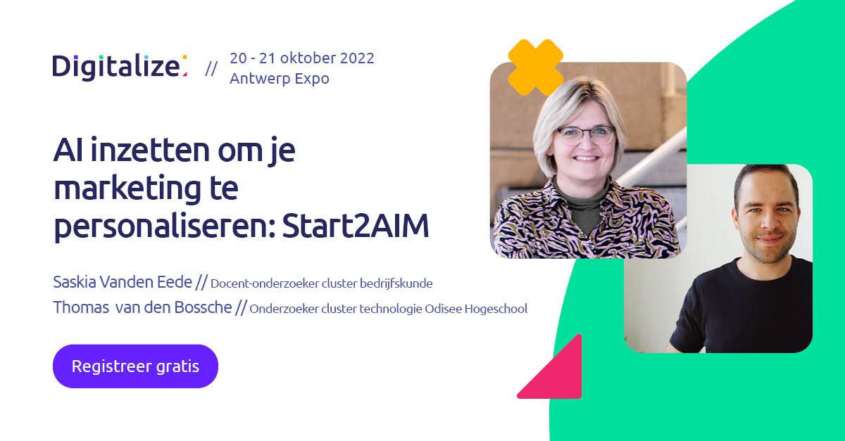 Start2AIM @ Digitalize Flanders